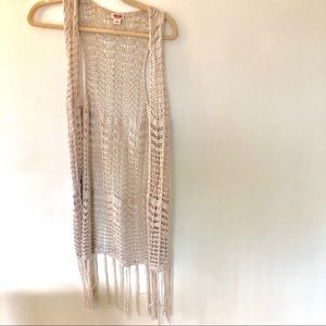 Festival Mossimo Crotchet Layer Vest Coachella